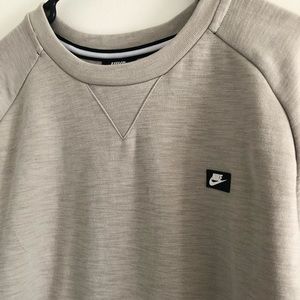 nike men's sportswear optic crewneck pullover